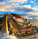 Felújították Tibet fővárosának fő látványosságát