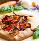 Lecsós-grillzöldséges galette