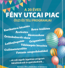 20 éves a Fény Utcai Piac
