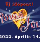 Változott a Rómeó és Júlia musical időpontja