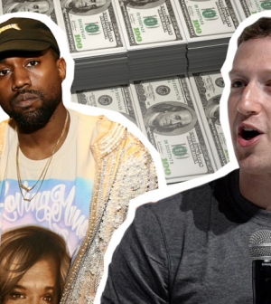 A Facebook alapítójától kért kölcsön Kanye West