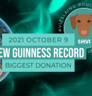 Kutyatáp Guinness és magyar rekordot állítottak be